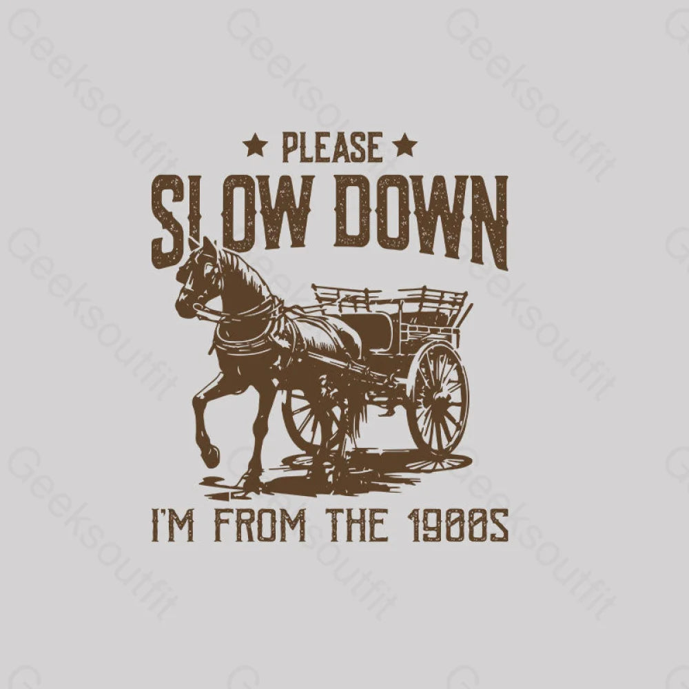 Please Slow Down I‘m From The 1900S T-Shirt