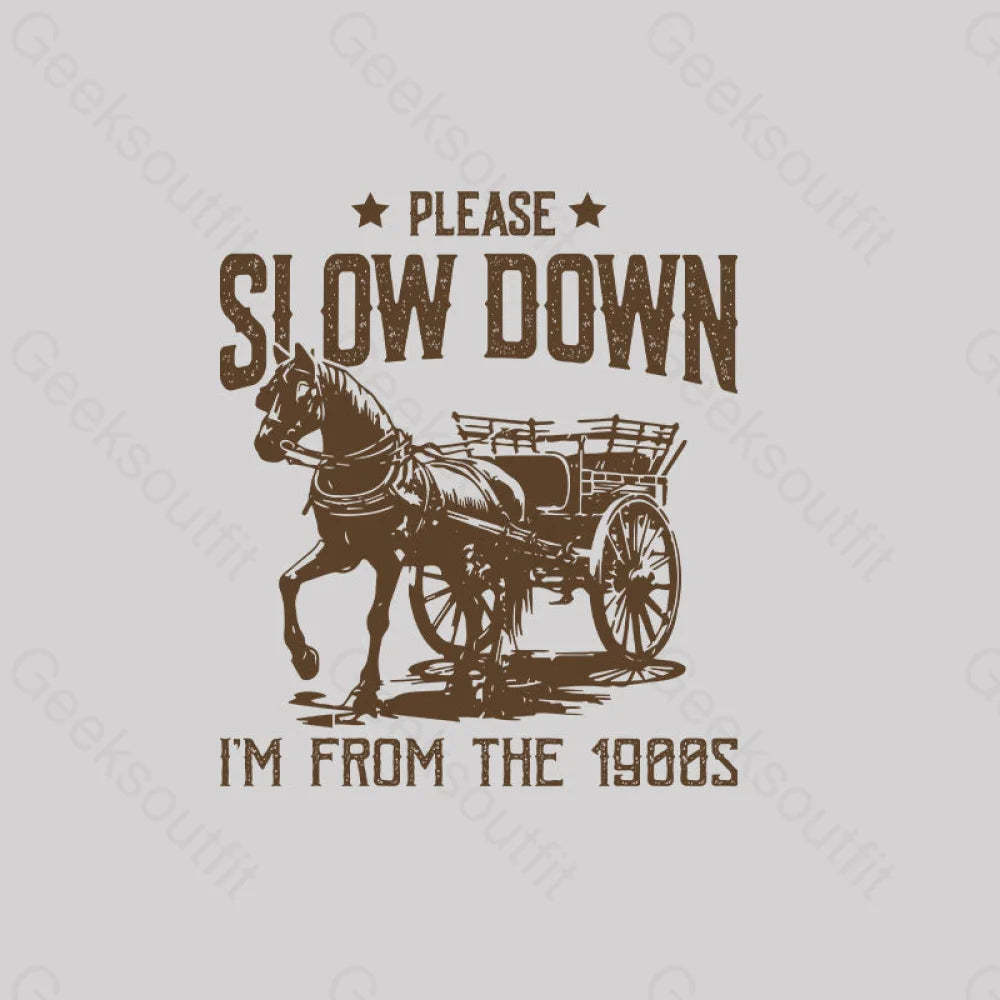 Please Slow Down I‘m From The 1900S T-Shirt