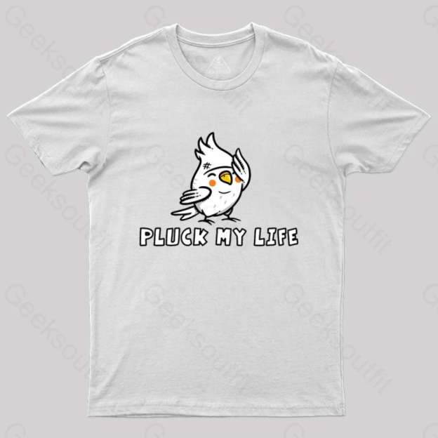 Pluck My Life T-Shirt White / S