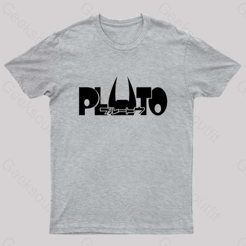Pluto Geek T-Shirt Grey / S