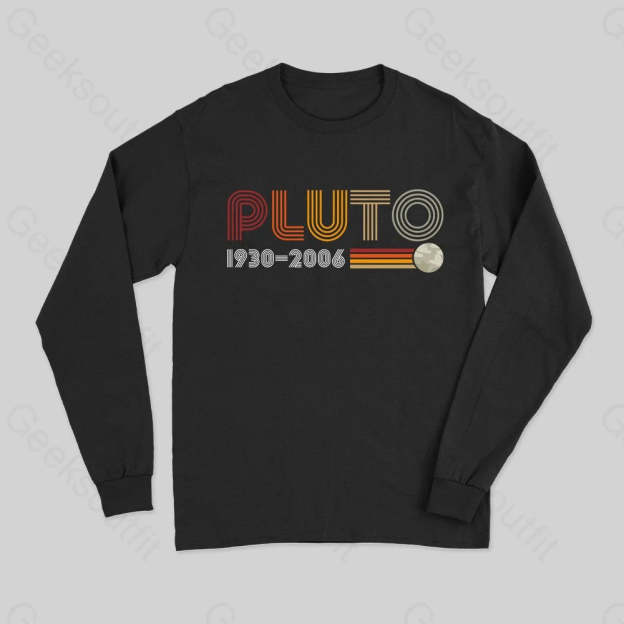 PLUTO Long Sleeve T-Shirt - Geeksoutfit