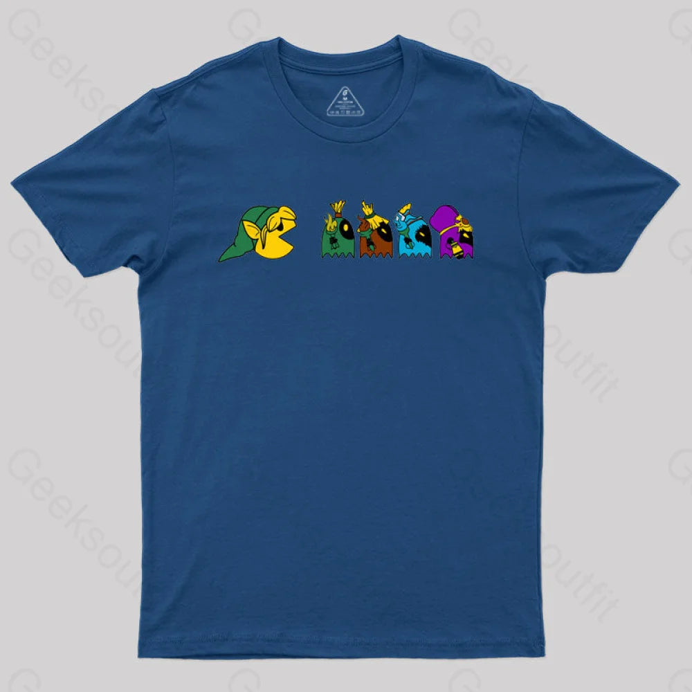 Poe In A Row T-Shirt Navy / S