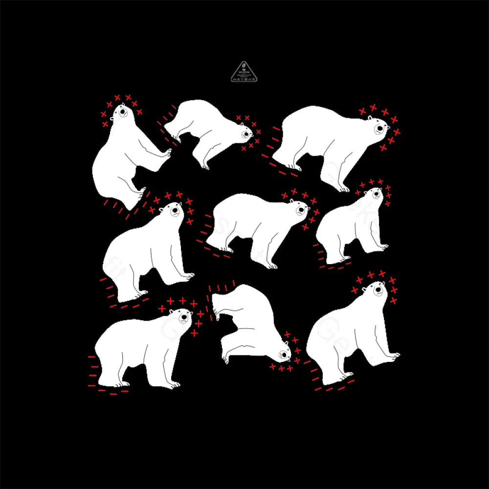 Polar Bears and Dipoles T-shirt - Geeksoutfit
