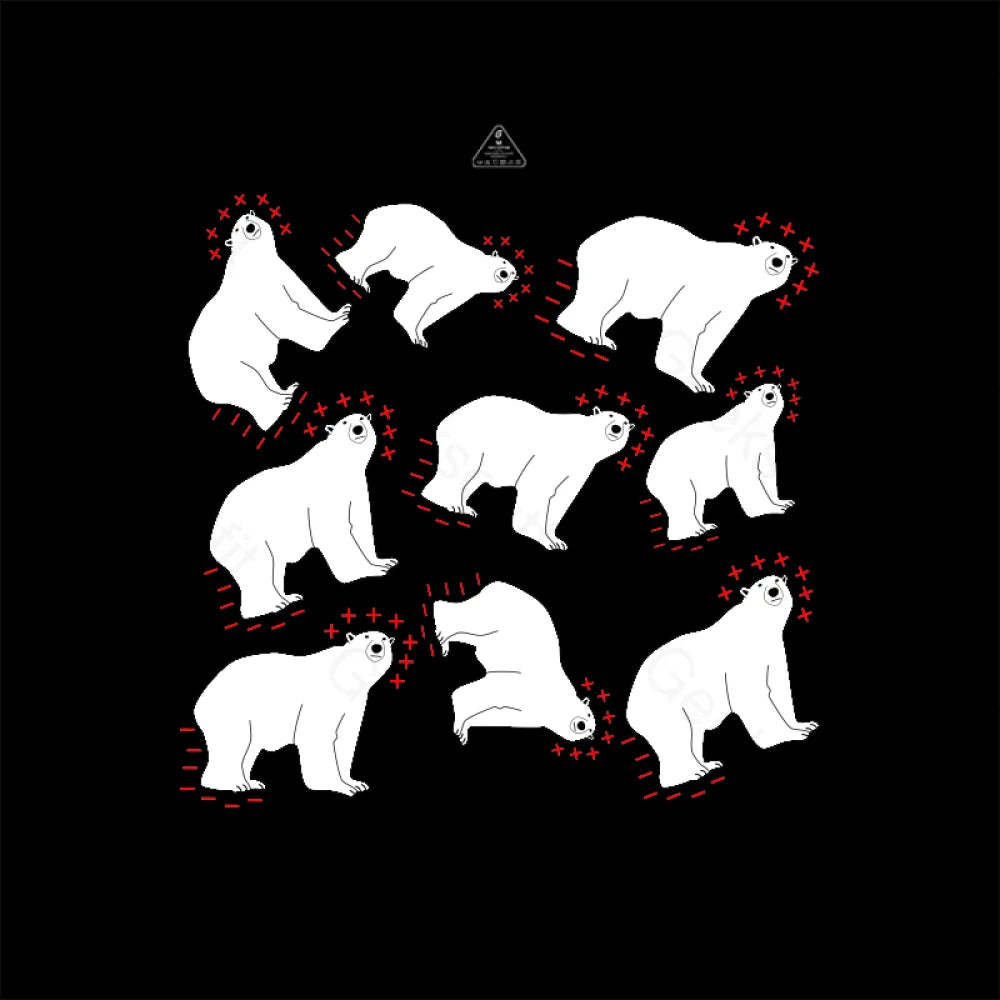 Polar Bears and Dipoles T-shirt - Geeksoutfit