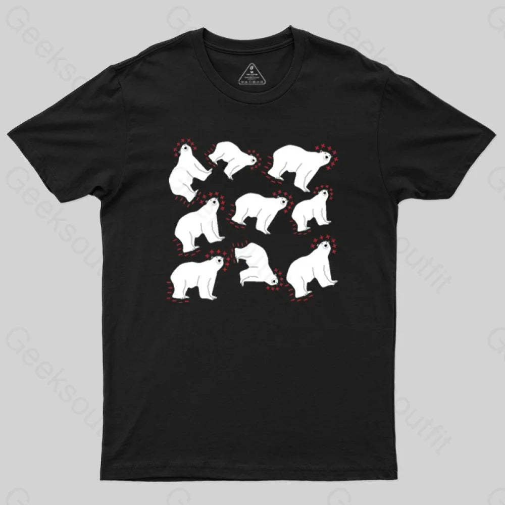 Polar Bears and Dipoles T-shirt - Geeksoutfit