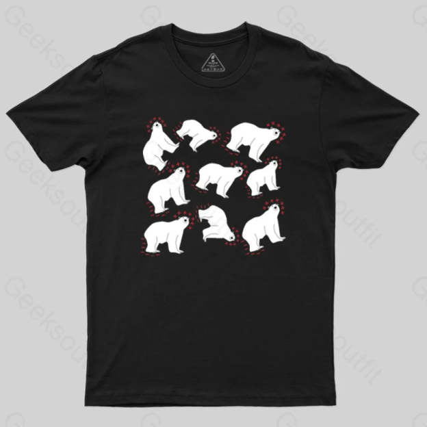 Polar Bears and Dipoles T-shirt - Geeksoutfit