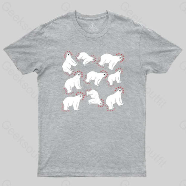Polar Bears and Dipoles T-shirt - Geeksoutfit