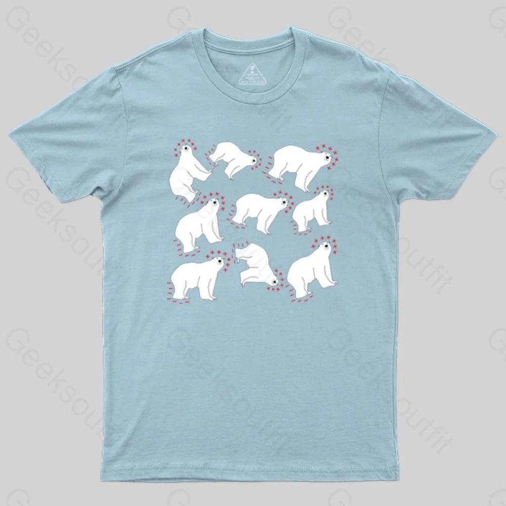 Polar Bears and Dipoles T-shirt - Geeksoutfit