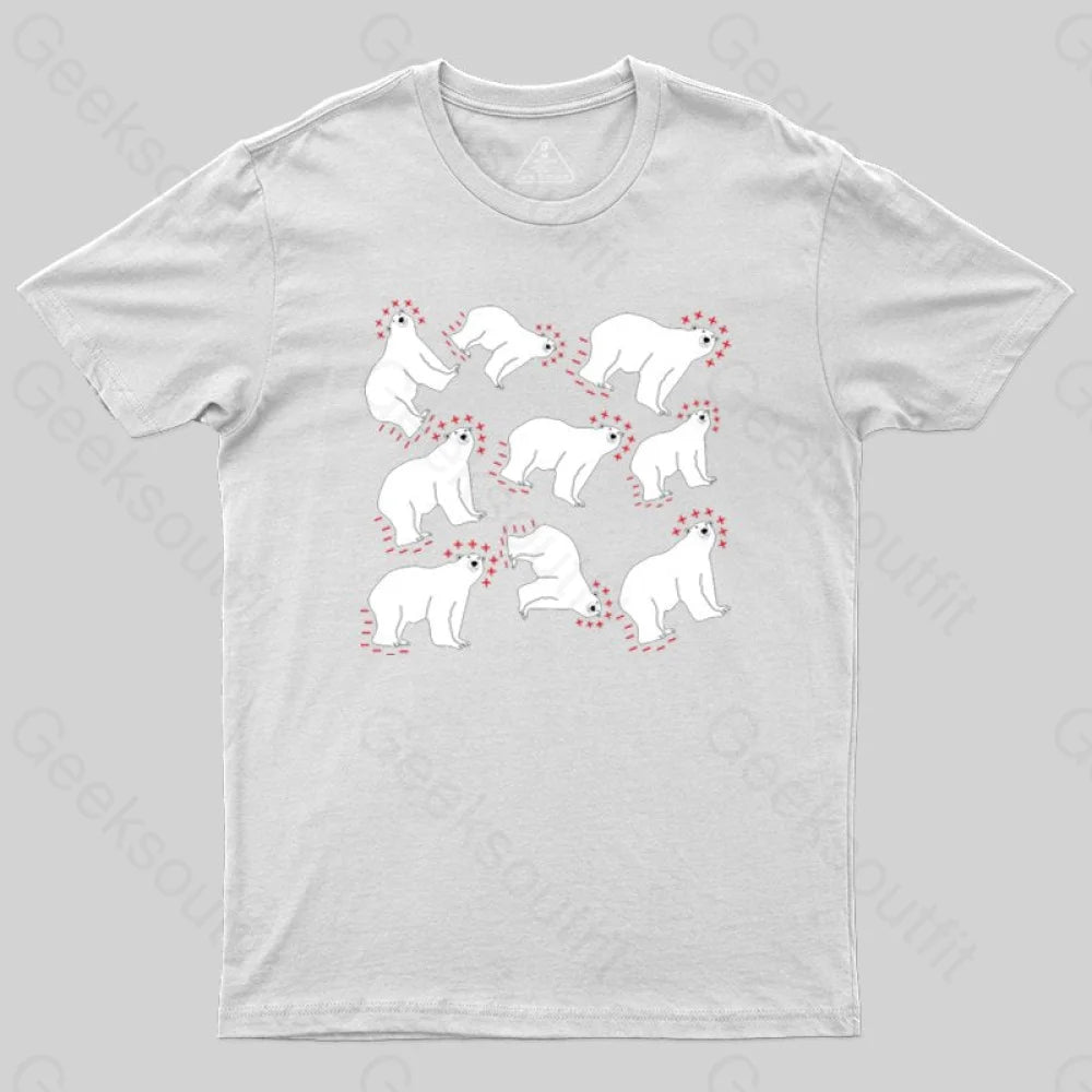 Polar Bears and Dipoles T-shirt - Geeksoutfit