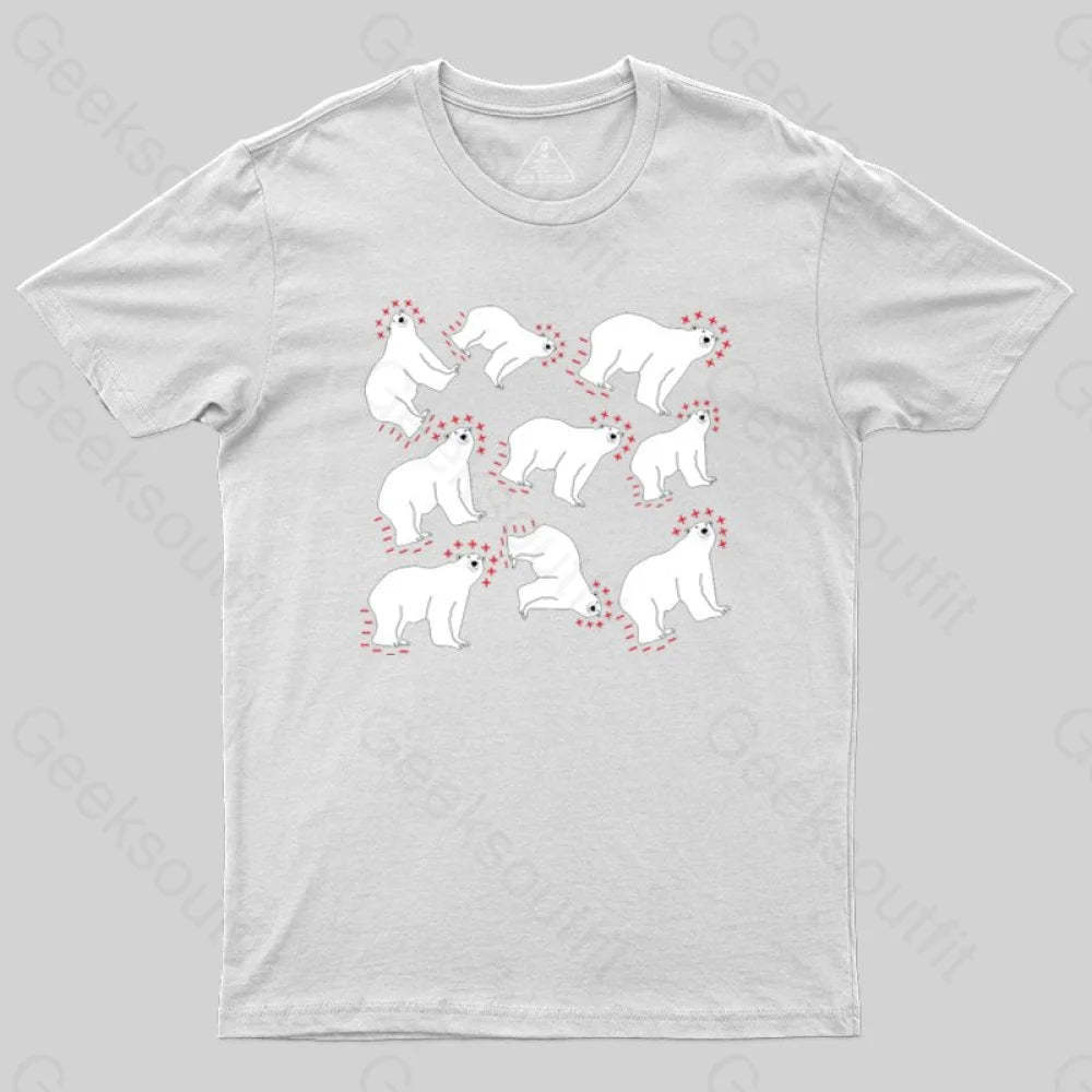 Polar Bears and Dipoles T-shirt - Geeksoutfit