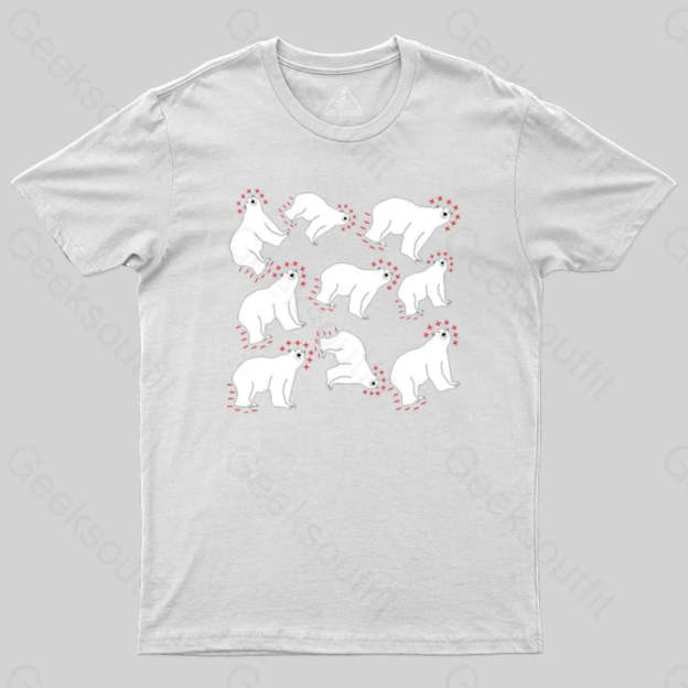 Polar Bears and Dipoles T-shirt - Geeksoutfit