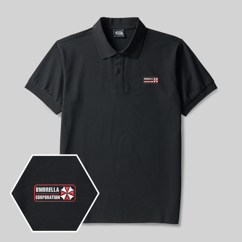 Corporate Legacy Geek Embroidered Polo Shirts