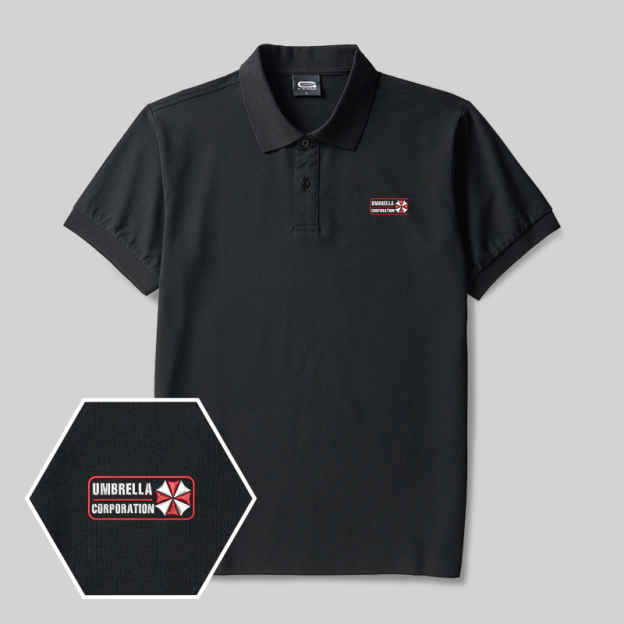 Corporate Legacy Geek Embroidered Polo Shirts