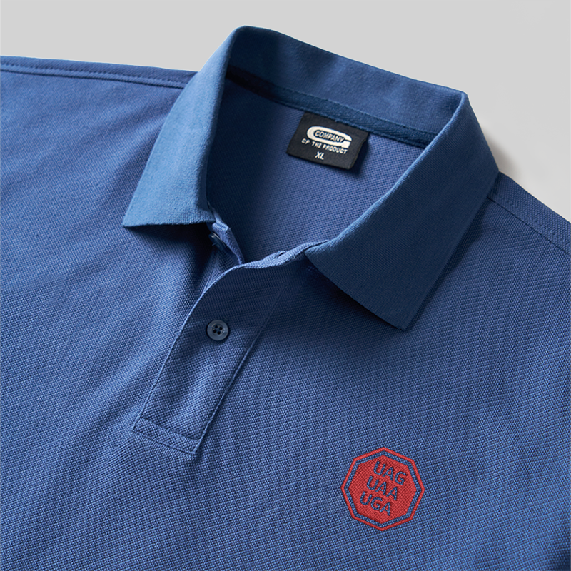 Uag Uaa Uga Geek Embroidered Polo Shirts