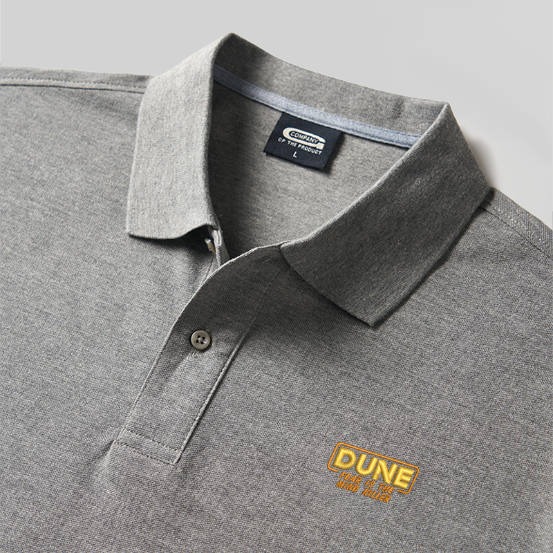 Fear Is The Mind Killer Geek Embroidered Polo Shirt