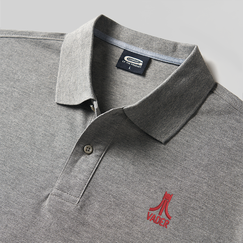Vader Geek Embroidered Polo Shirts