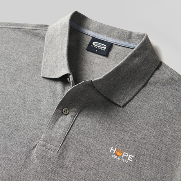 Hope Since 1997 Geek Embroidered Polo Shirts