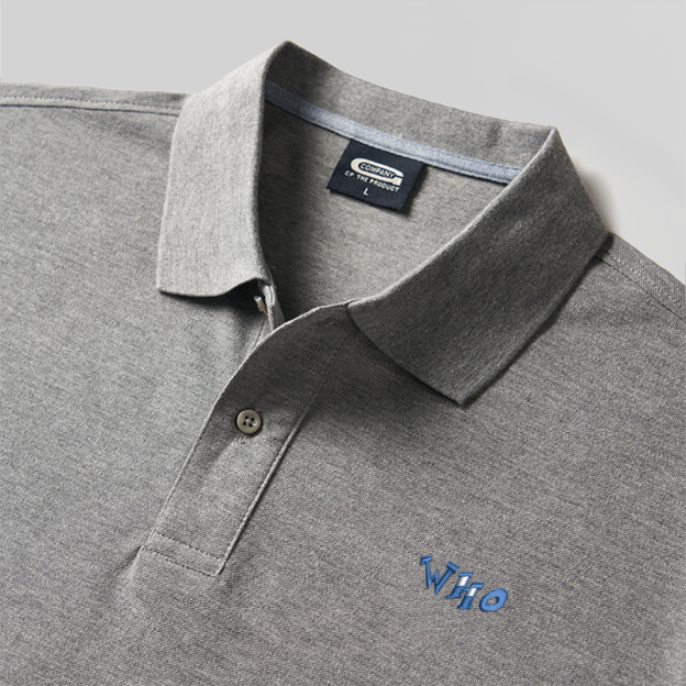 Who Geek Embroidered Polo Shirts