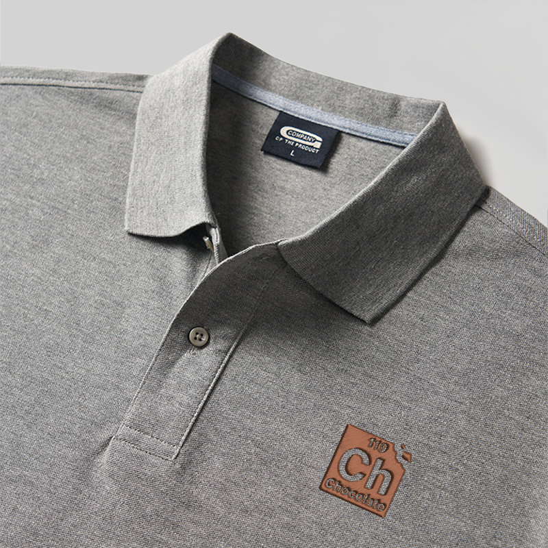 Chocolate Geek Embroidered Polo Shirts