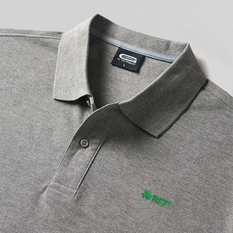 REF Geek Embroidered Polo Shirts