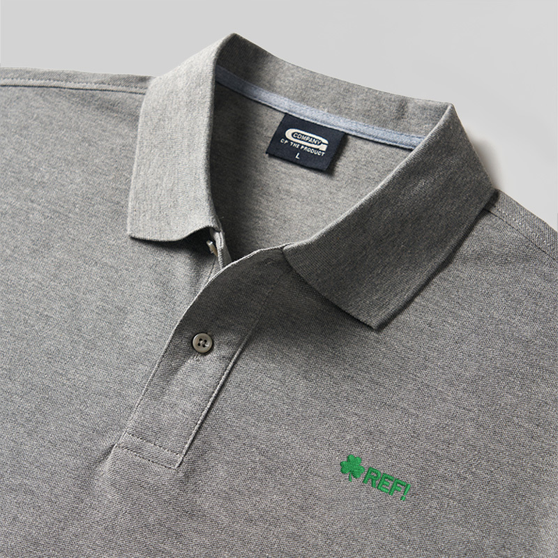 REF Geek Embroidered Polo Shirts
