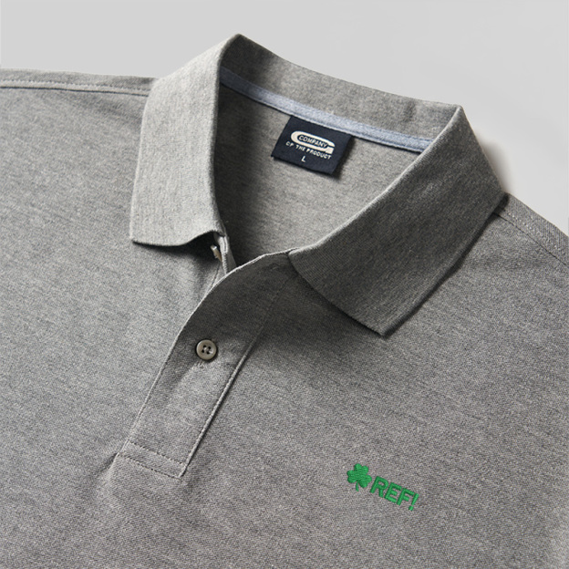 REF Geek Embroidered Polo Shirts