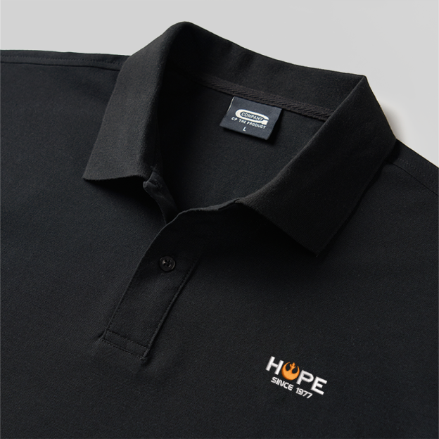 Hope Since 1997 Geek Embroidered Polo Shirts