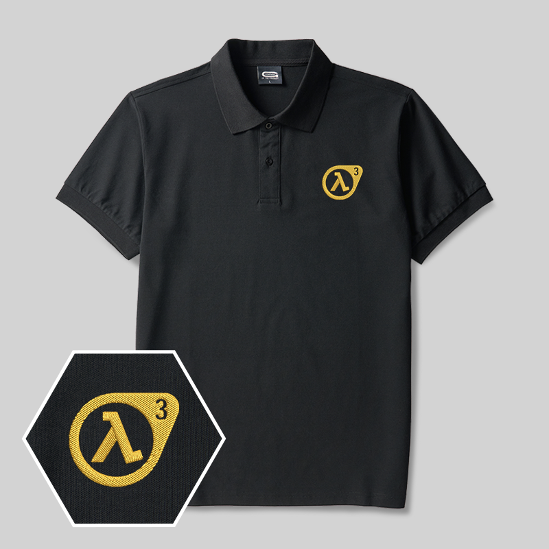 Tri-Logo Sulaco Geek Embroidered Polo Shirt