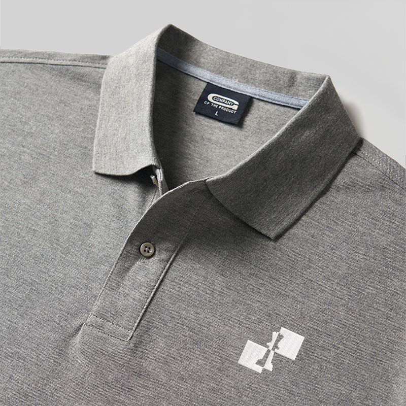 Link & Sync Geek Embroidered Polo Shirt