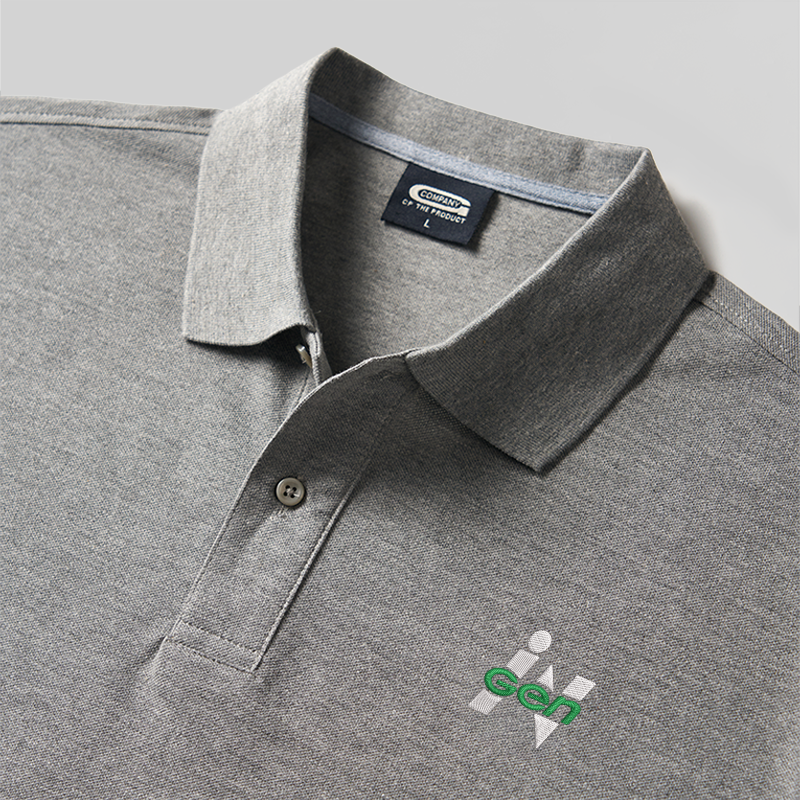 Gen Geek Embroidered Polo Shirts