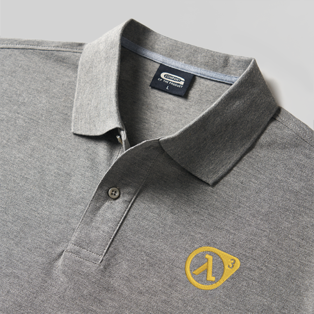 Tri-Logo Sulaco Geek Embroidered Polo Shirt