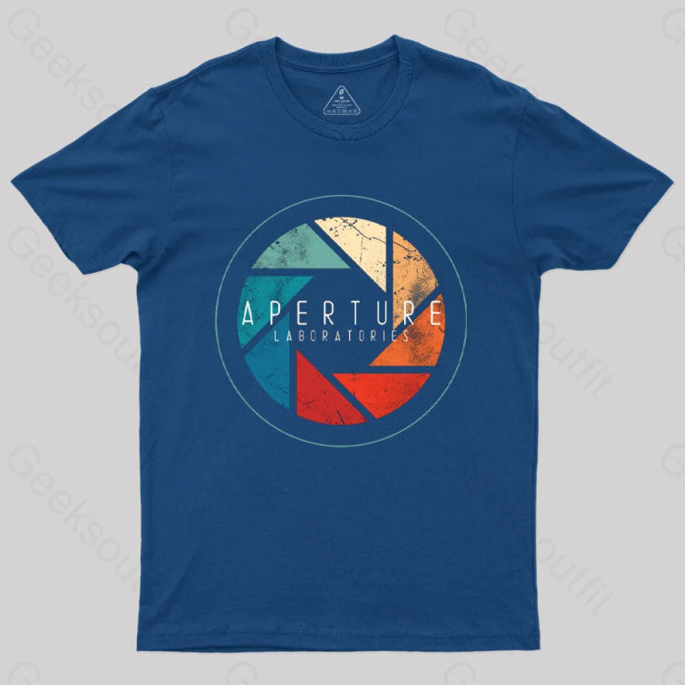 Portal Aperture Laboratories T-Shirt Navy / S