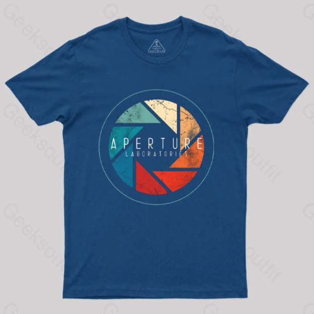 Portal Aperture Laboratories T-Shirt Navy / S