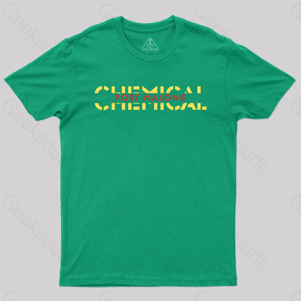 Post Malone Chemical T-Shirt Green / S