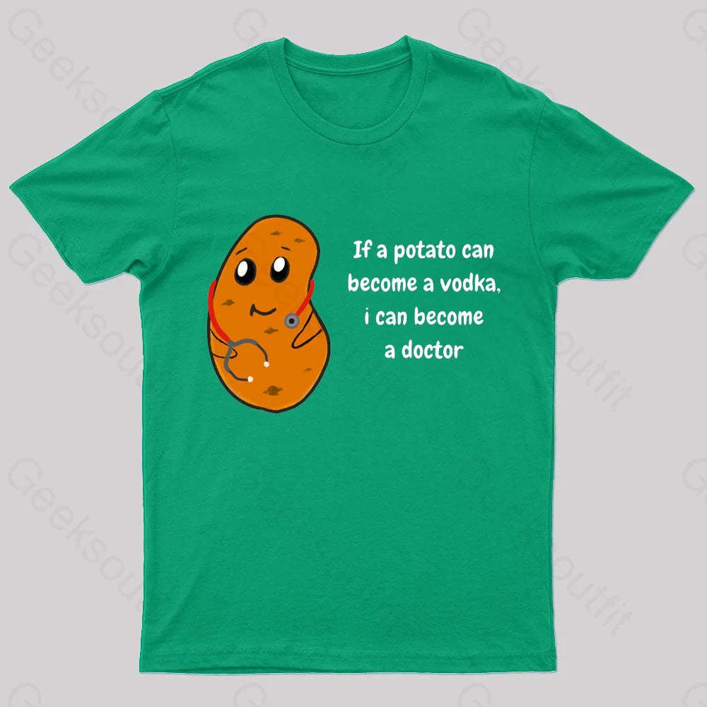 Potato Doctor Nerd T-Shirt Green / S
