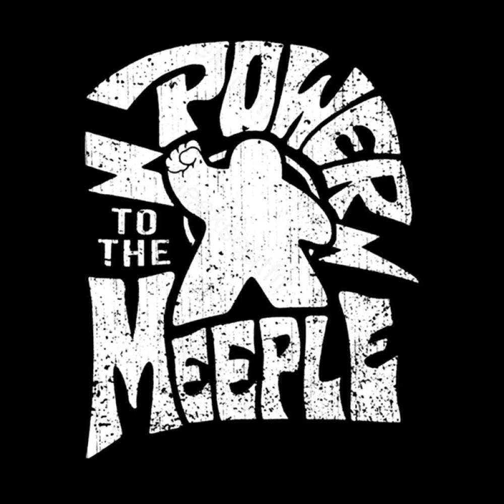 Power To The Meeple Nerd T-Shirt