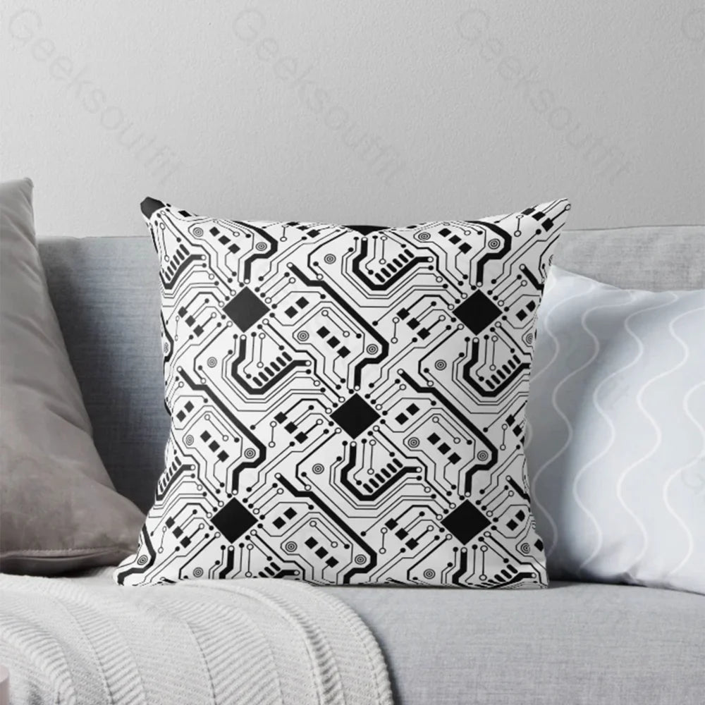 Printed Circuit Board Geek Pillowcase 40*40Cm / Geekpc057