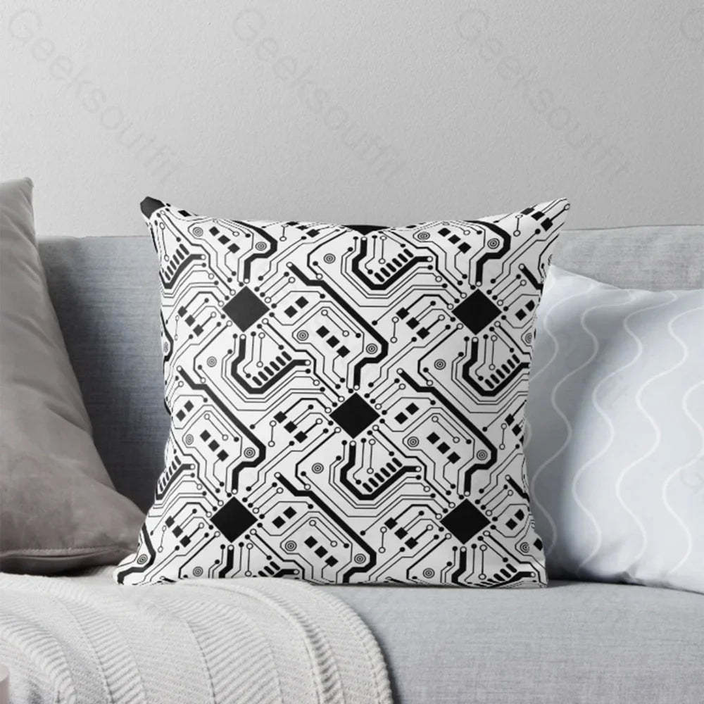 Printed Circuit Board Geek Pillowcase 40*40Cm / Geekpc057