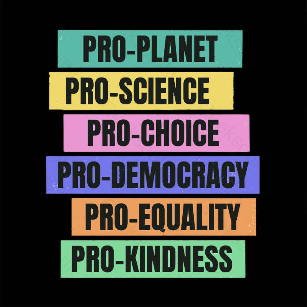 Pro Planet Science Democracy Geek T-Shirt