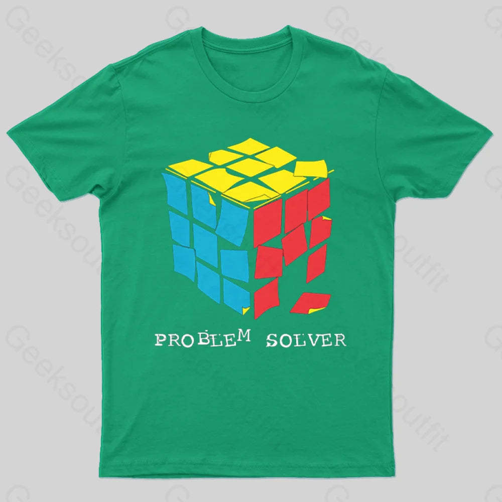 Problem Solver T-Shirt Green / S