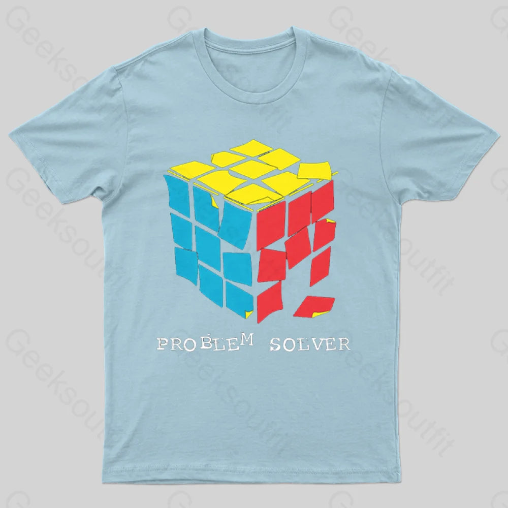 Problem Solver T-Shirt Light Blue / S