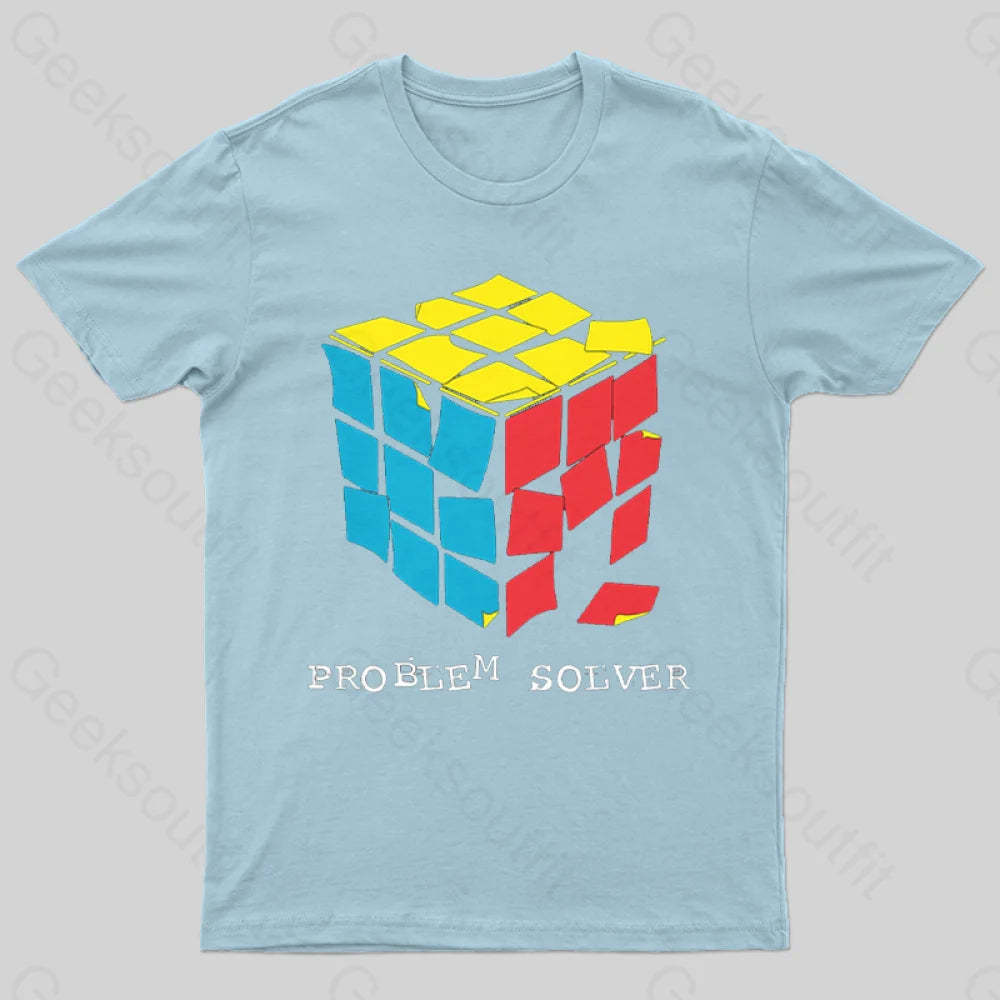 Problem Solver T-Shirt Light Blue / S