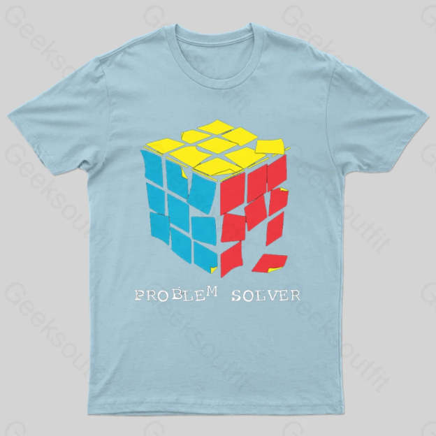 Problem Solver T-Shirt Light Blue / S