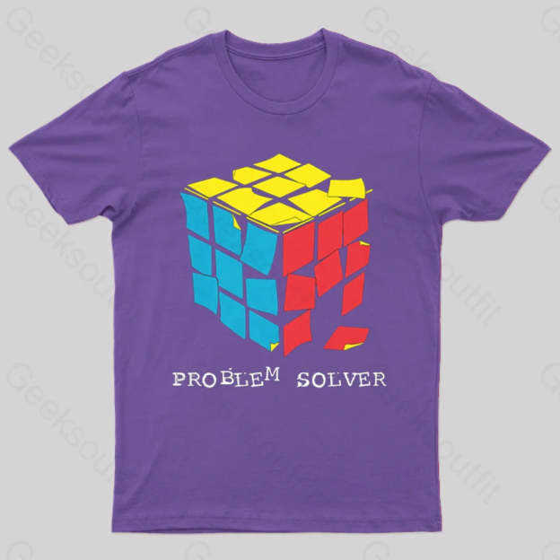 Problem Solver T-Shirt Purple / S