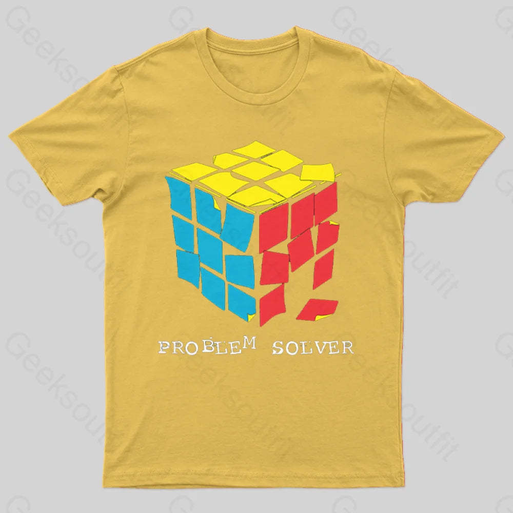 Problem Solver T-Shirt Yellow / S