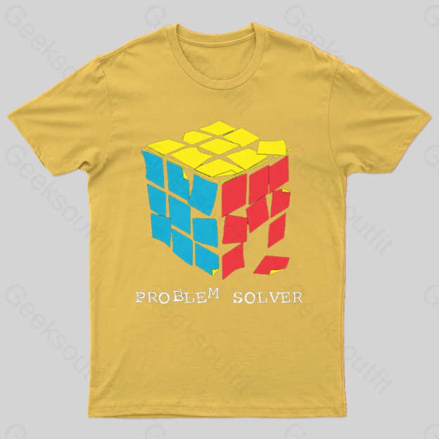 Problem Solver T-Shirt Yellow / S