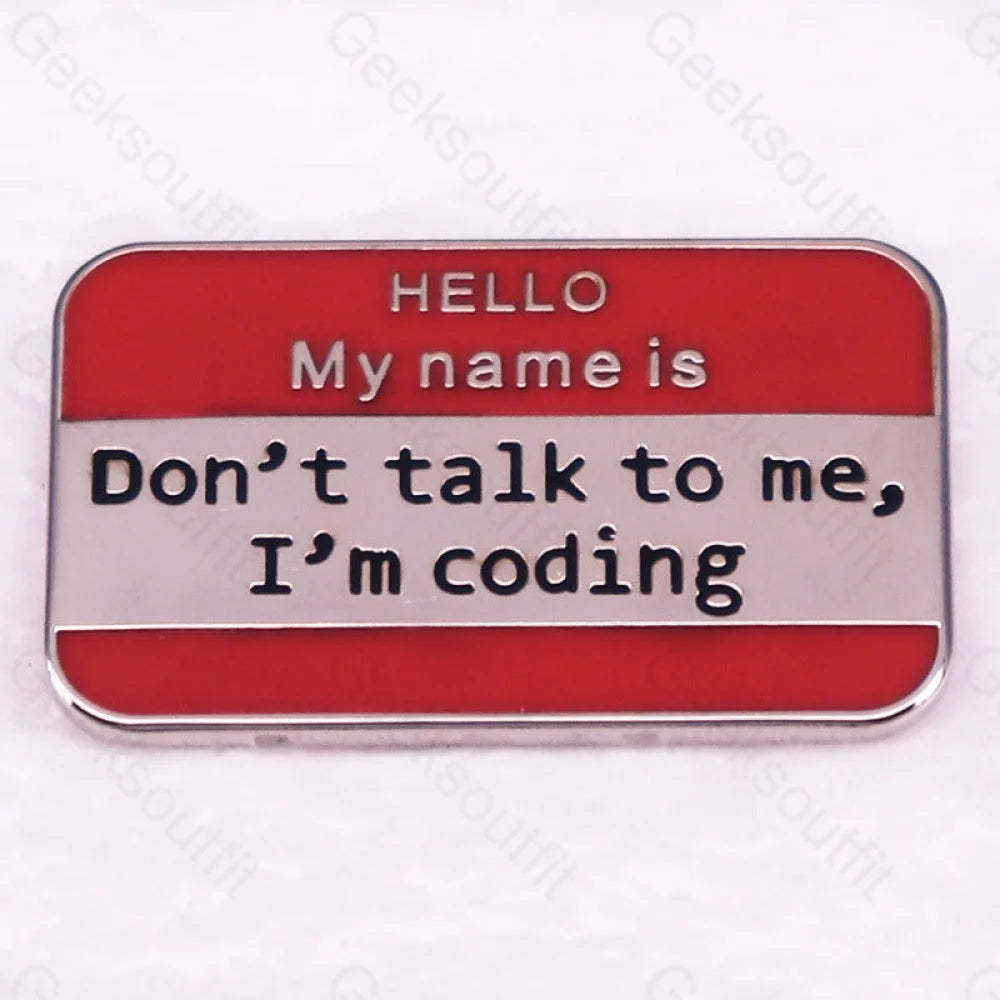 Programmer’s Fun Pins Programmer
