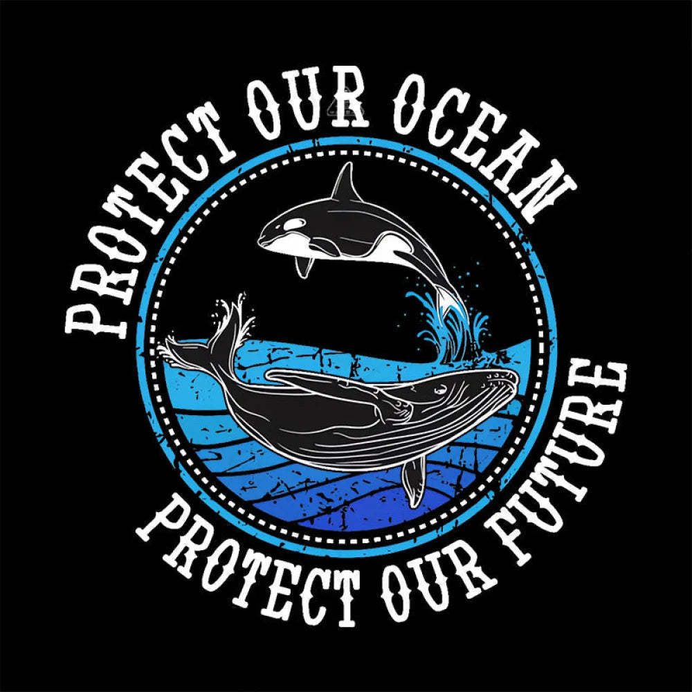 Protect Our Ocean Future Whale T-Shirt