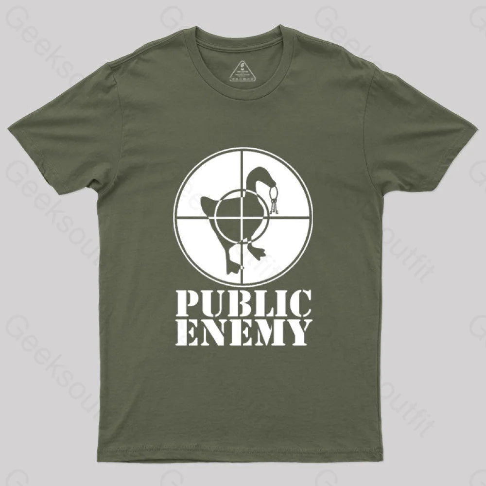 Public Enemy T-Shirt Army Green / S