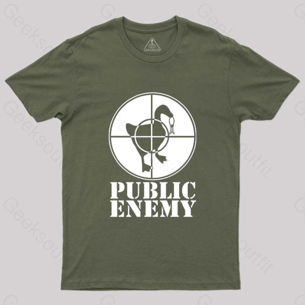 Public Enemy T-Shirt Army Green / S